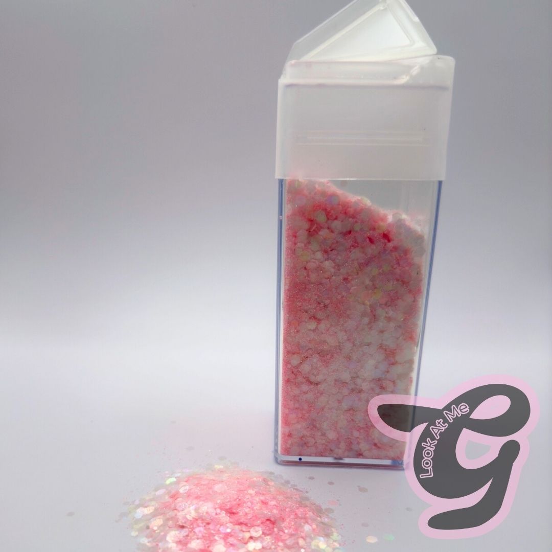 Pastel Shimmer Mix Glitter "COTTON"