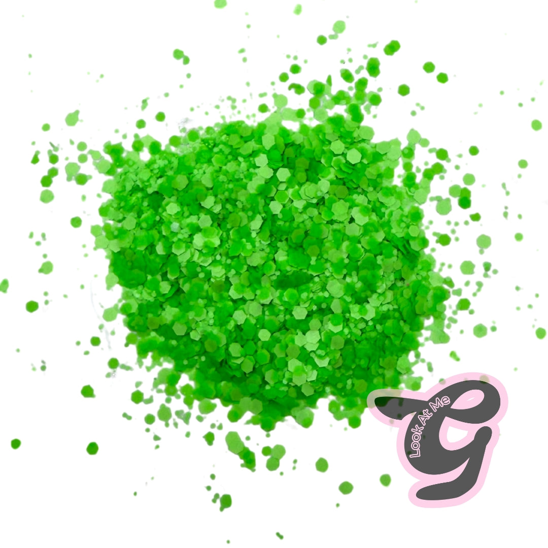 Neon Glitter “GREEN”