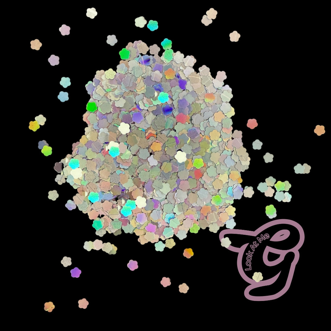 Glitter Shapes “FLOWERS” 50g