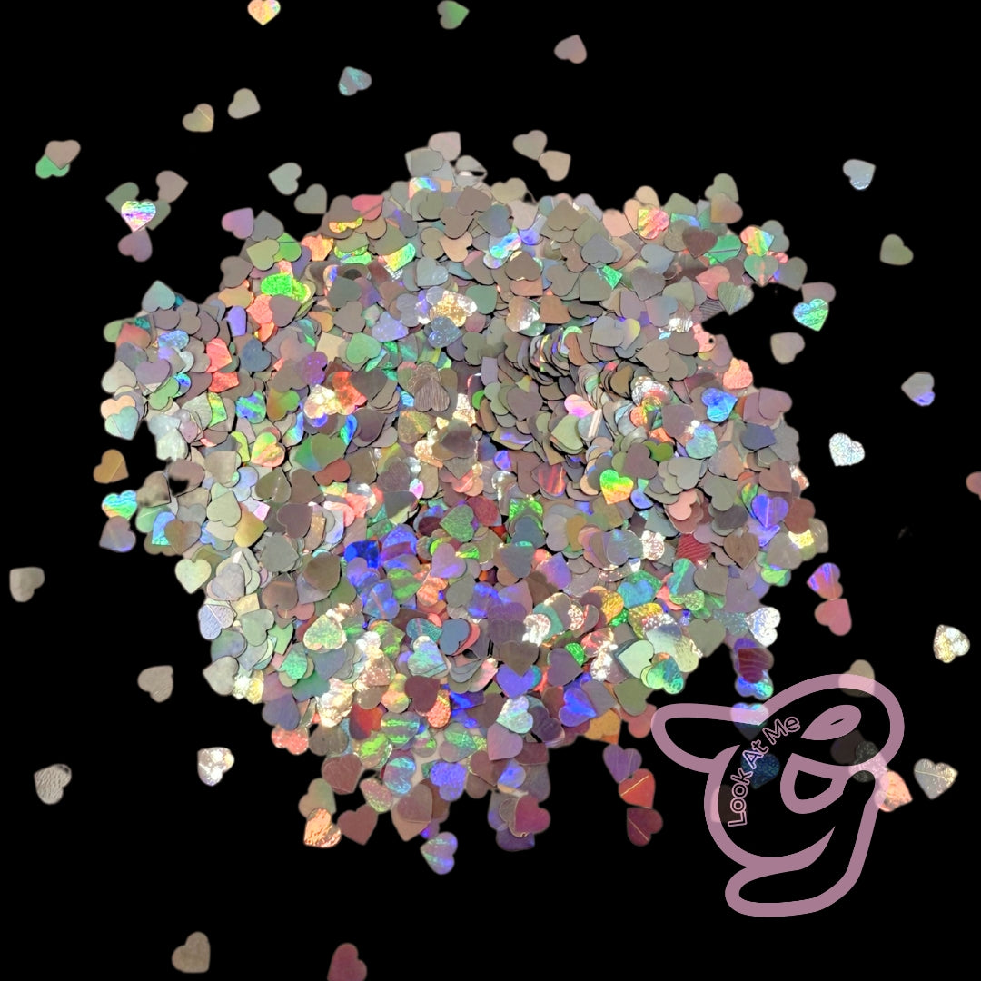 Glitter Shapes “HEARTS” 50g