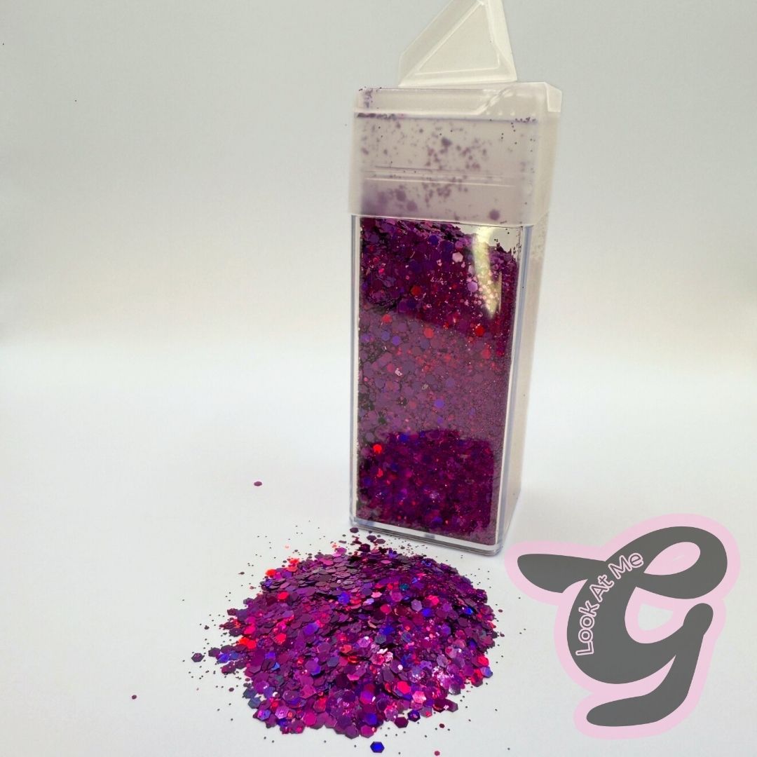Single Tone Glitter "PLUM"