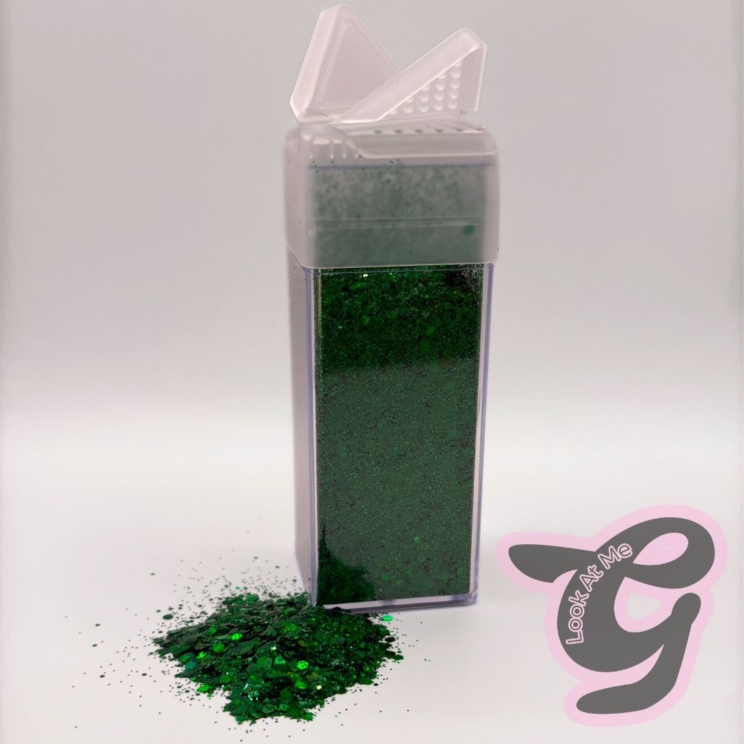 Single Tone Glitter "GREEN"