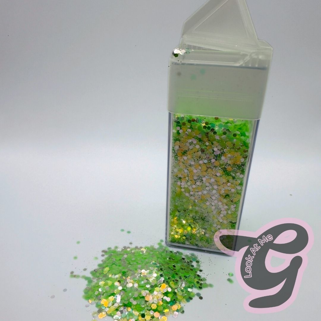 Iridescent Glitter "LIME"