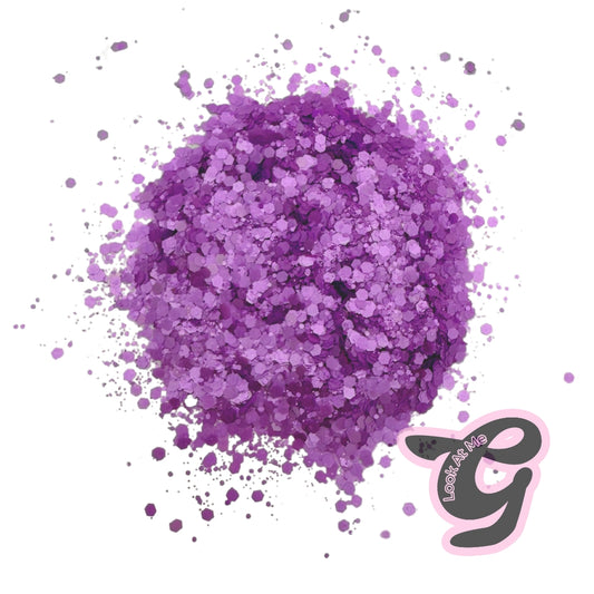 Neon Glitter “PURPLE”