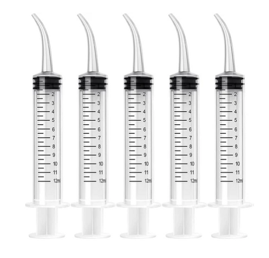 Curve Tip Plastic Syringe