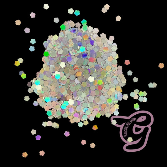 Glitter Shapes “FLOWERS” 50g